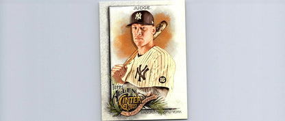 Aaron Judge baseball card from 2022 Topps Allen & Ginter trading cards collection