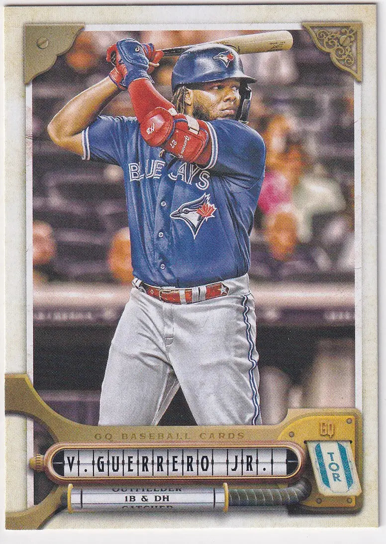 2022 TOPPS ALLEN & GINTER #18 VLADIMIR GUERRERO JR- TORONTO BLUE JAYS - Baseball Card Single