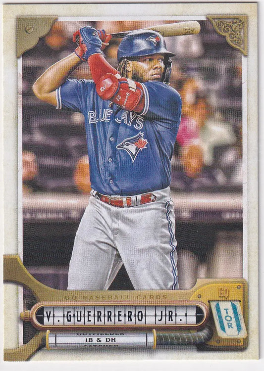 2022 TOPPS ALLEN & GINTER #18 VLADIMIR GUERRERO JR- TORONTO BLUE JAYS - Baseball Card Single