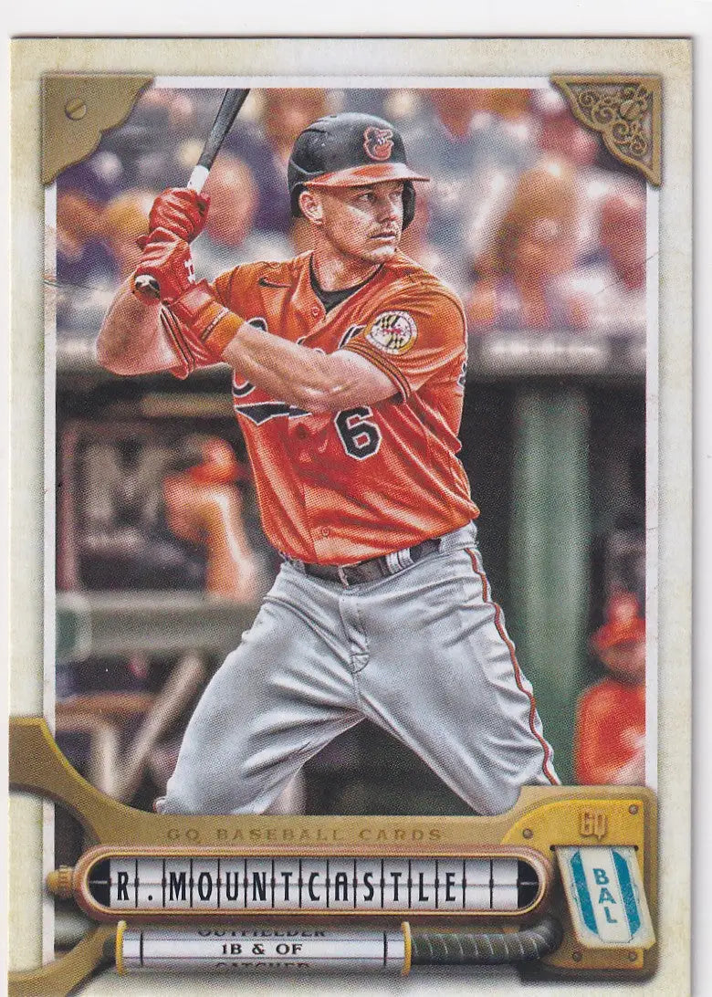 2022 TOPPS ALLEN & GINTER #188 RYAN MOUNTCASTLE- BALTIMORE ORIOLES - Baseball Card Single