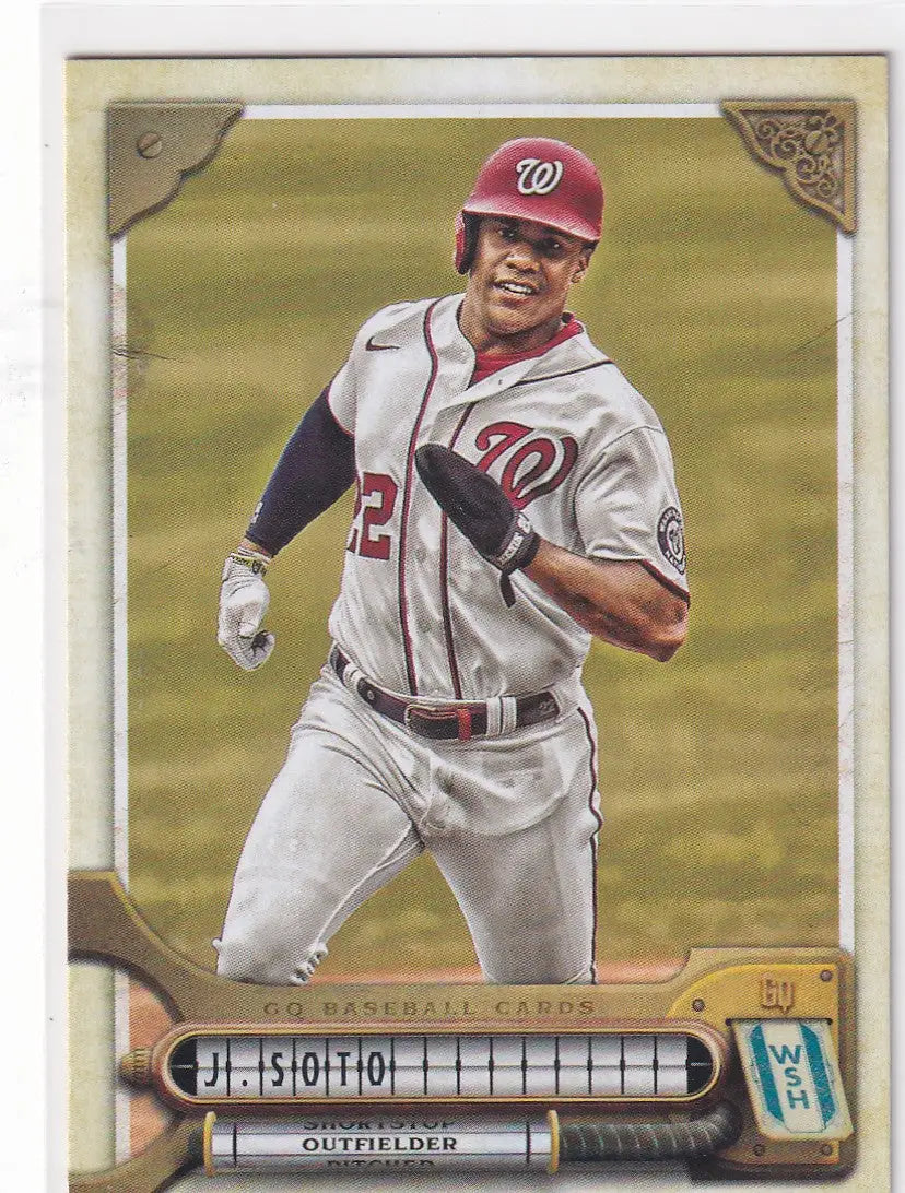2022 TOPPS ALLEN & GINTER #207 JUAN SOTO- WASHINGTON NATIONALS - Baseball Card Single