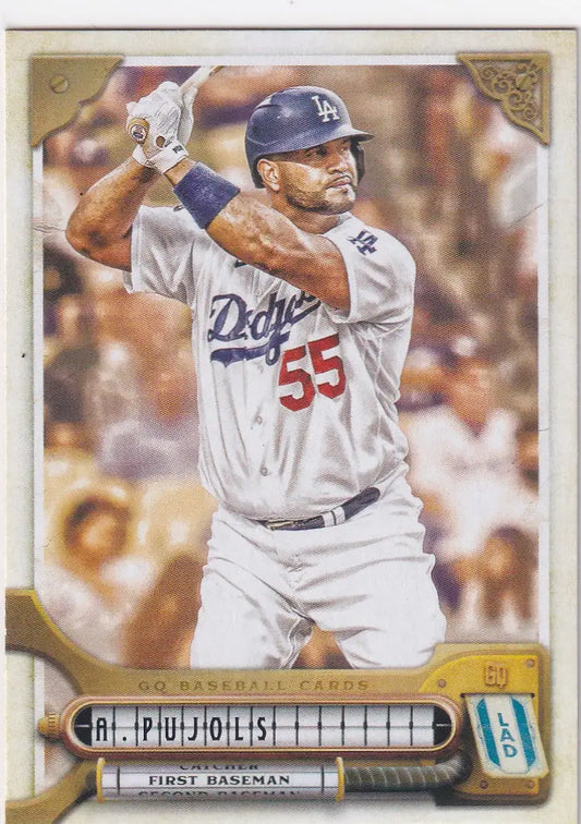 2022 TOPPS ALLEN & GINTER #275 ALBERT PUJOLS- LOS ANGELES DODGERS - Baseball Card Single