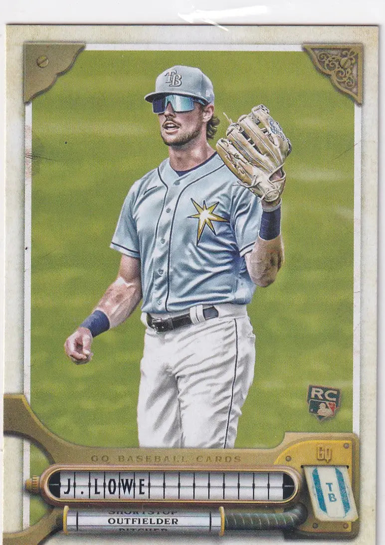 2022 TOPPS ALLEN & GINTER #52 JOSH LOWE- TAMPA BAY RAYS - Baseball Card Single