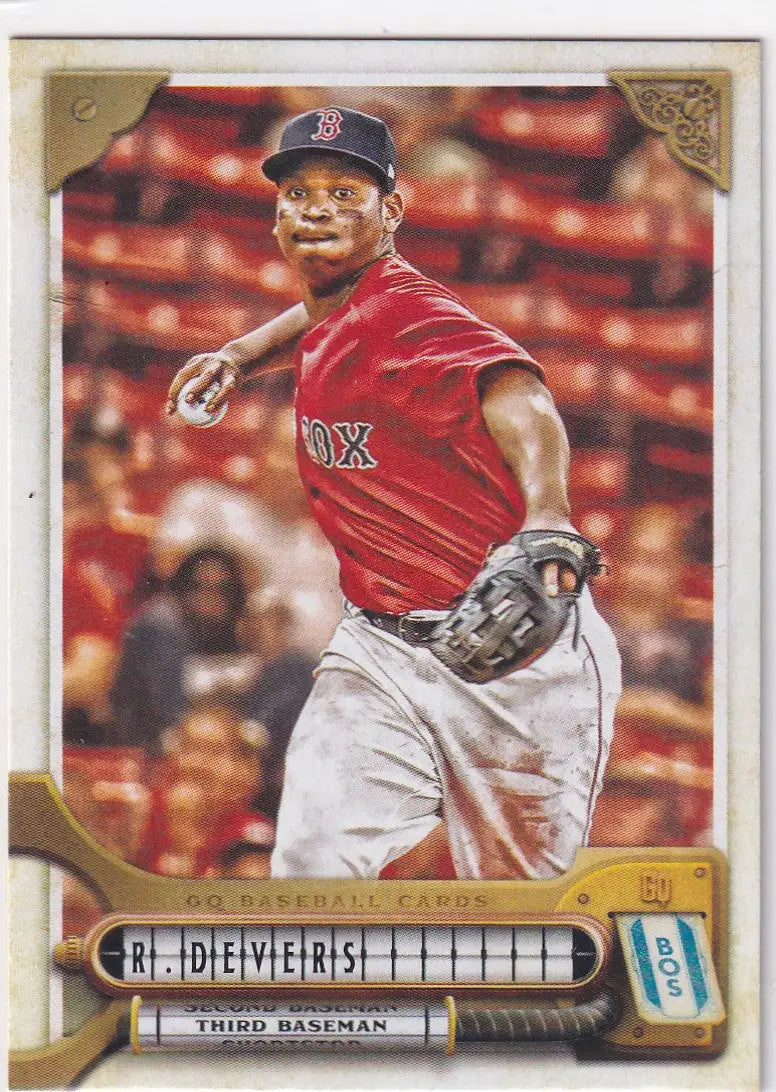 2022 TOPPS ALLEN & GINTER #93 RAFAEL DEVERS- BOSTON RED SSOX - Baseball Card Single