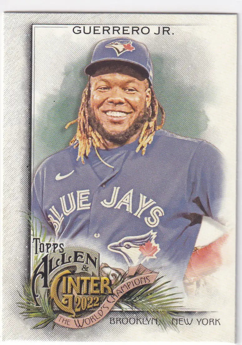 2022 TOPPS ALLEN & GINTER #97 VLADIMIR GUERRERO JR CHAMPION- TORONTO BLUE JAYS - Baseball Card Single