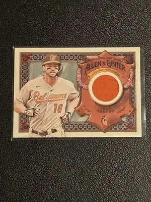 2022 Topps Allen & Ginter #AGRA-TM Trey Mancini Full-Size Relics A Design - Baseball Card Single