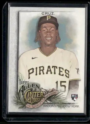 2022 Topps Allen & Ginter Oneil Cruz #122 Silver Portrait Baseball - Baseball Card Single