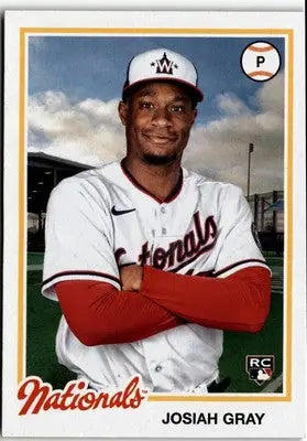 2022 Topps Archives #132 Josiah Gray - Baseball Card Single
