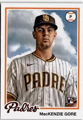 2022 Topps Archives #137 MacKenzie Gore - Baseball Card Single