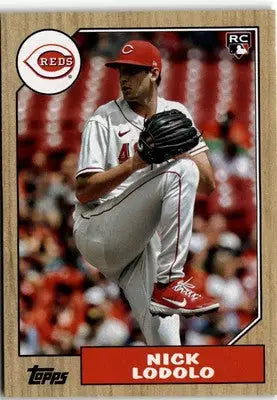 2022 Topps Archives #201 Nick Lodolo - Baseball Card Single