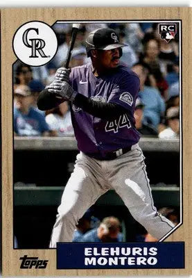 2022 Topps Archives #263 Elehuris Montero - Baseball Card Single