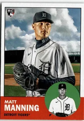 2022 Topps Archives #47 Matt Manning - Baseball Card Single
