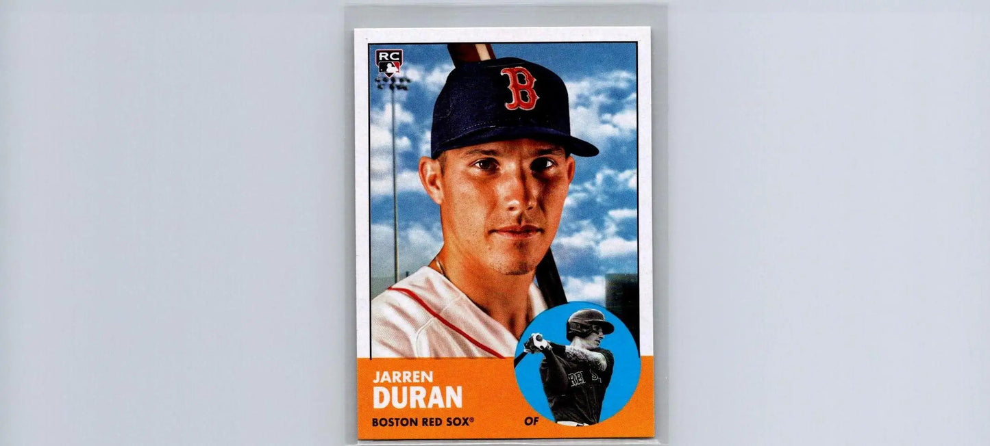 Jarren Duran baseball card from 2022 Topps Archives #88 trading cards collection