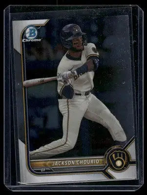 2022 Topps Bowman Chrome Jackson Chourio Baseball - Baseball Card Single