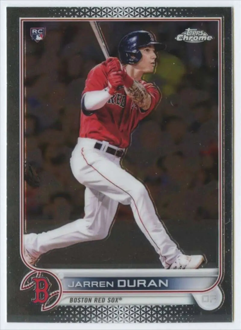 2022 Topps Chrome #113 Jarren Duran NM-MT RC Rookie Boston Red Sox Baseball Card - Baseball Card Single
