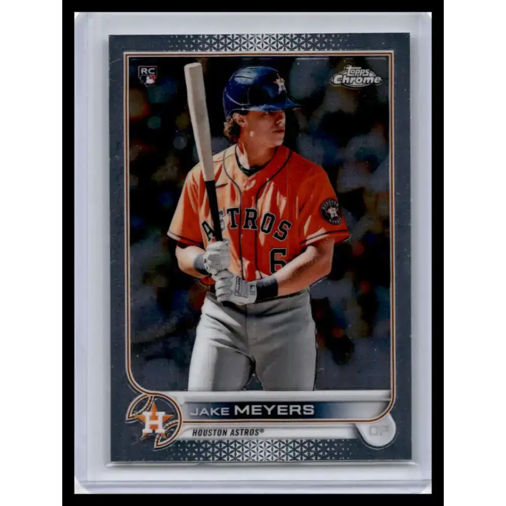 2022 Topps Chrome #114 Jake Meyers NM-MT Houston Astros Baseball Card - Baseball Card Single