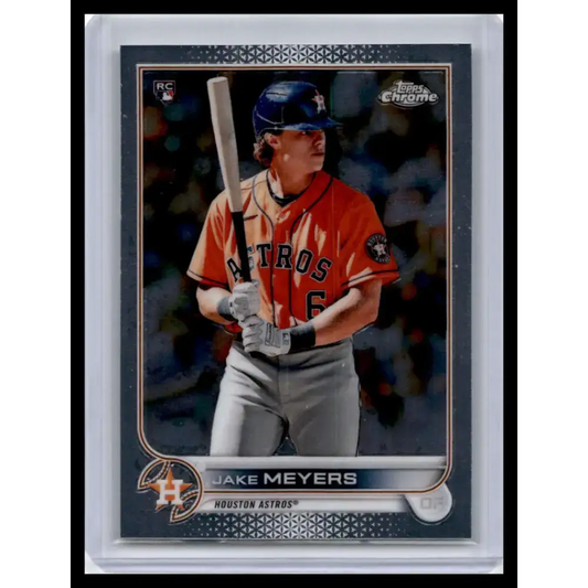 2022 Topps Chrome #114 Jake Meyers NM-MT Houston Astros Baseball Card - Baseball Card Single