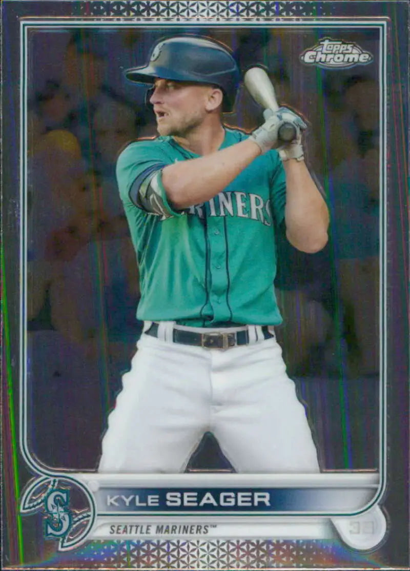 2022 Topps Chrome #131 Kyle Seager NM-MT Seattle Mariners Baseball Card - Baseball Card Single