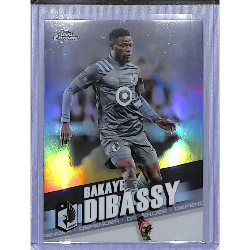 2022 Topps Chrome #141 Bakaye Dibassy NM-MT Minnesota United - Soccer Card Single