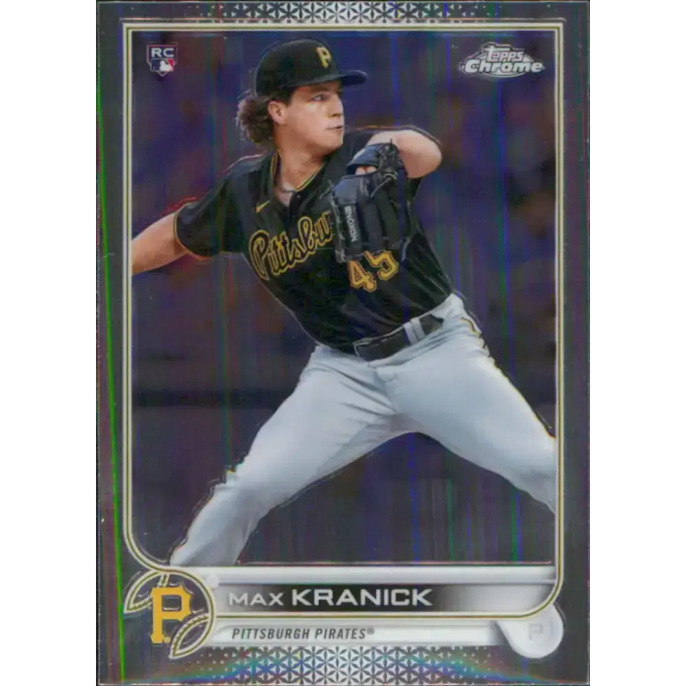 2022 Topps Chrome #144 Max Kranick NM-MT RC Rookie Pittsburgh Pirates Baseball Card - Baseball Card Single