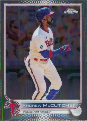 2022 Topps Chrome #153 Andrew McCutchen NM-MT Phillies ID:51629 - Trading Cards (Singles): Baseball Card Single