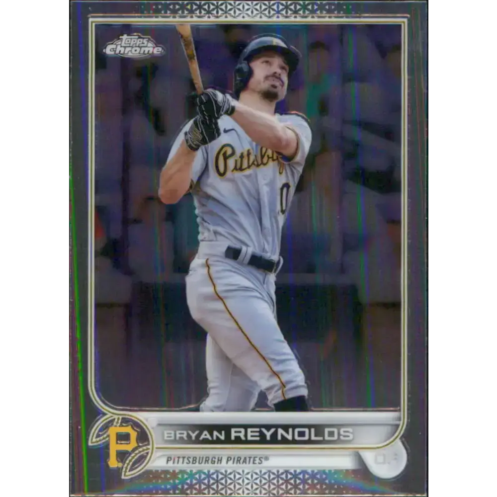 2022 Topps Chrome #155 Bryan Reynolds NM-MT Pittsburgh Pirates Baseball Card - Baseball Card Single