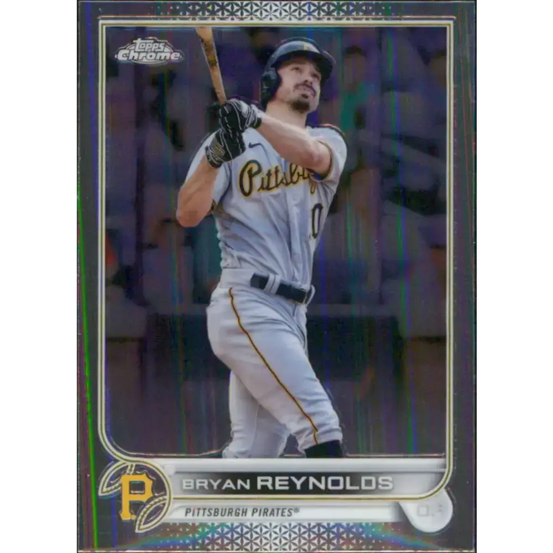 2022 Topps Chrome #155 Bryan Reynolds NM-MT Pittsburgh Pirates Baseball Card - Baseball Card Single