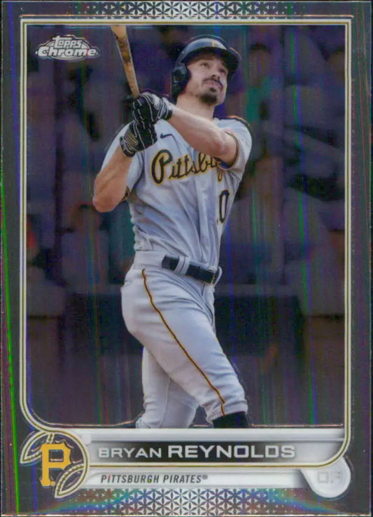 2022 Topps Chrome #155 Bryan Reynolds NM-MT Pittsburgh Pirates Baseball Card - Baseball Card Single