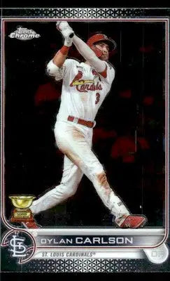 2022 Topps Chrome #158 Dylan Carlson - Baseball Card Single