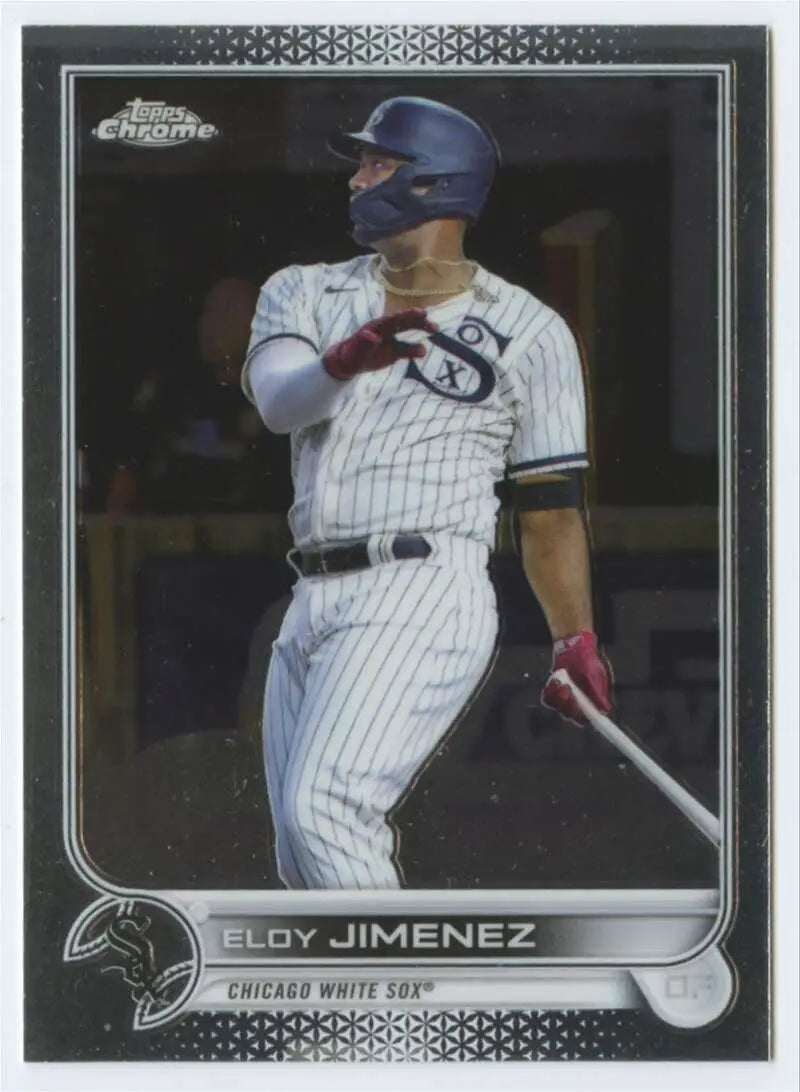 2022 Topps Chrome #16 Eloy Jimenez NM-MT Chicago White Sox Baseball Card - Baseball Card Single