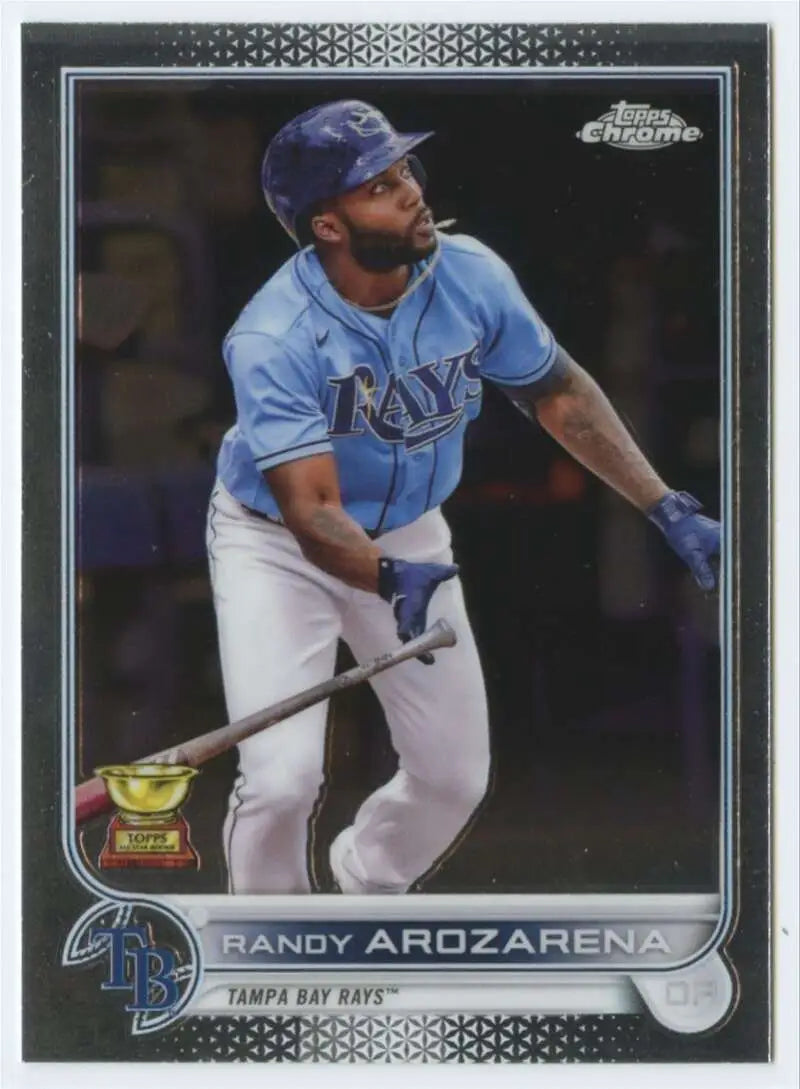 2022 Topps Chrome #161 Randy Arozarena NM-MT Tampa Bay Rays Baseball Card - Baseball Card Single