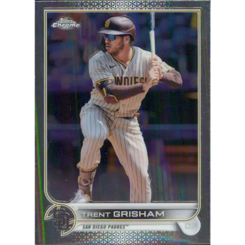 2022 Topps Chrome #175 Trent Grisham NM-MT San Diego Padres Baseball Card - Baseball Card Single