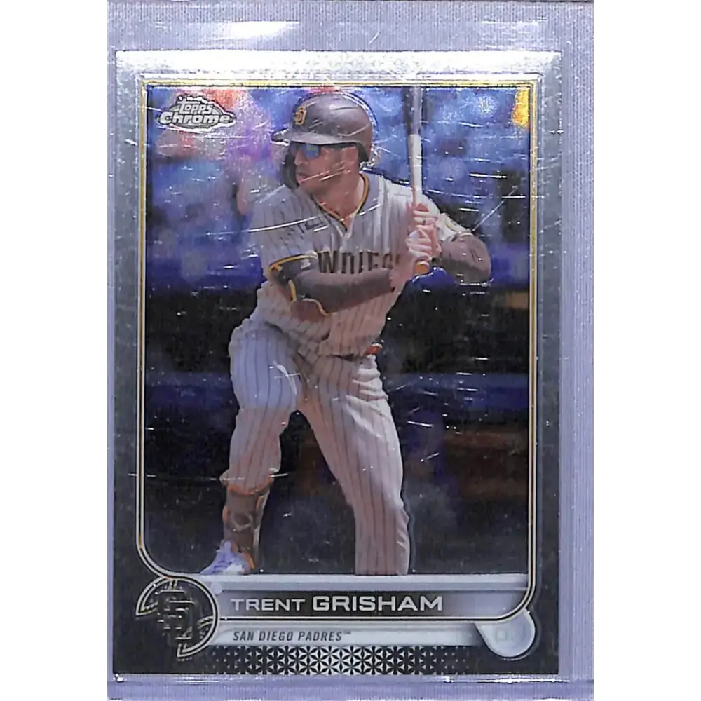 2022 Topps Chrome #175 Trent Grisham NM-MT San Diego Padres - Baseball Card Single