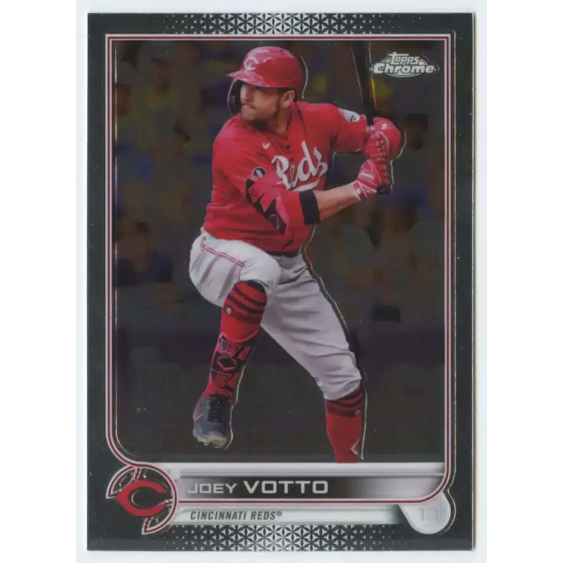 2022 Topps Chrome #177 Joey Votto NM-MT Cincinnati Reds Baseball Card - Baseball Card Single