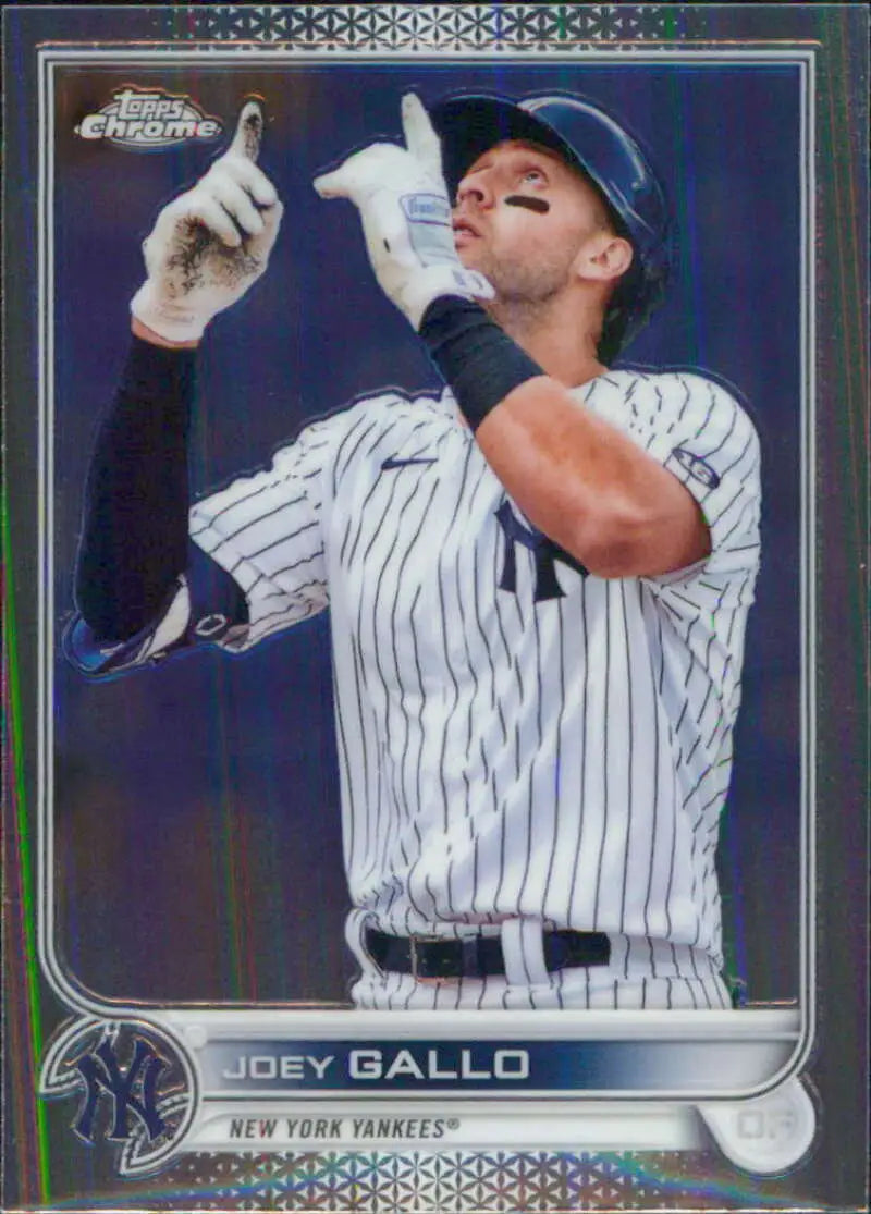 2022 Topps Chrome #178 Joey Gallo NM-MT New York Yankees Baseball Card - Baseball Card Single