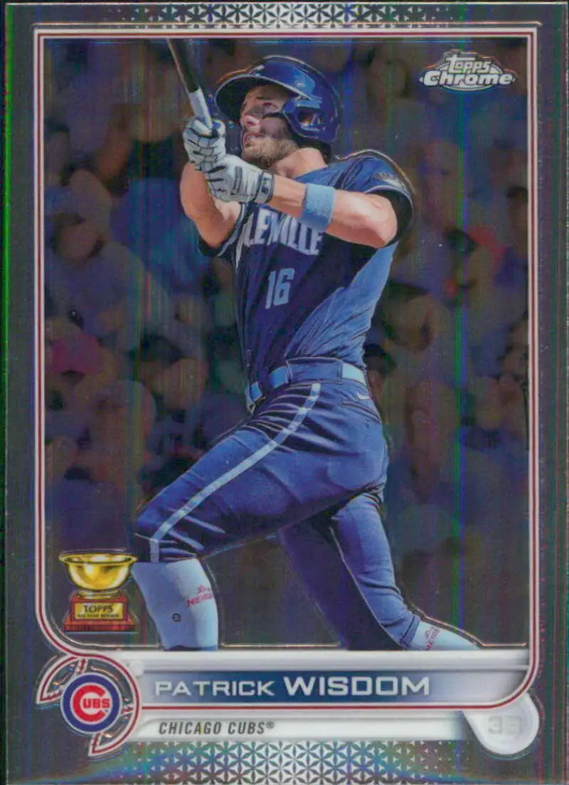 2022 Topps Chrome #198 Patrick Wisdom NM-MT Chicago Cubs Baseball Card - Baseball Card Single