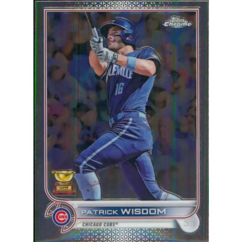 2022 Topps Chrome #198 Patrick Wisdom NM-MT Chicago Cubs Baseball Card - Baseball Card Single