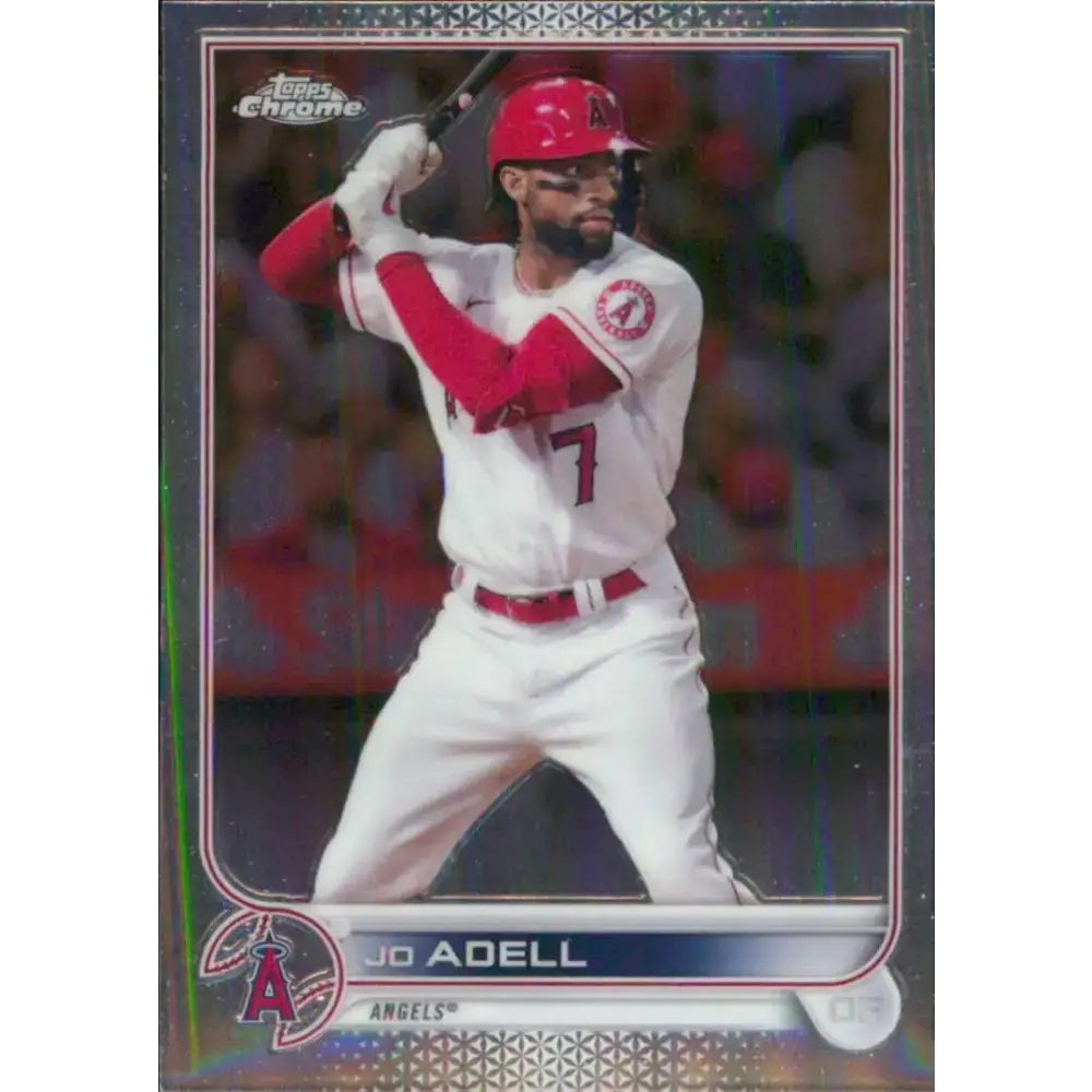 2022 Topps Chrome #203 Jo Adell NM-MT Los Angeles Angels Baseball Card - Baseball Card Single