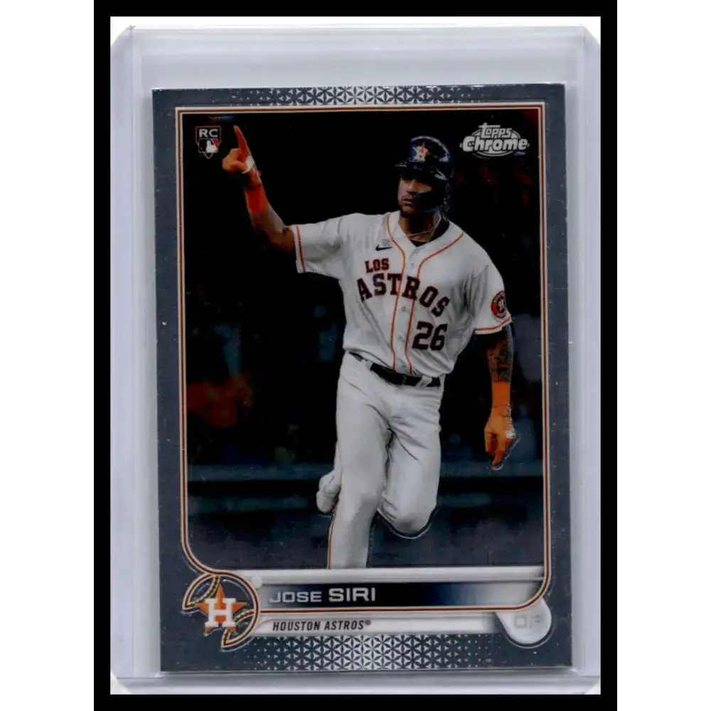 2022 Topps Chrome #204 Jose Siri NM-MT Houston Astros Baseball Card - Baseball Card Single