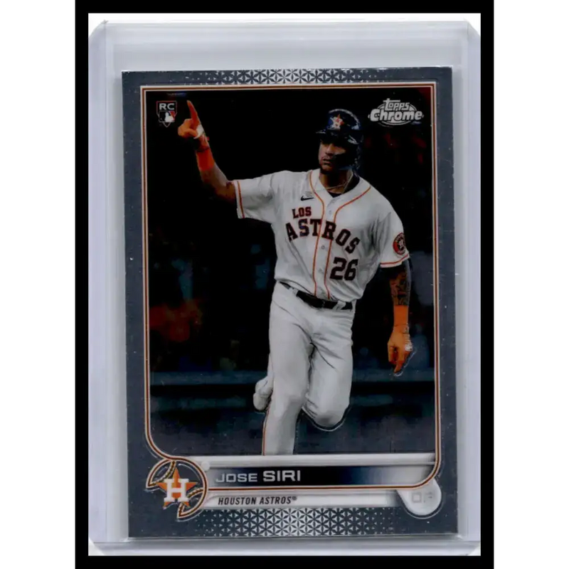 2022 Topps Chrome #204 Jose Siri NM-MT Houston Astros Baseball Card - Baseball Card Single