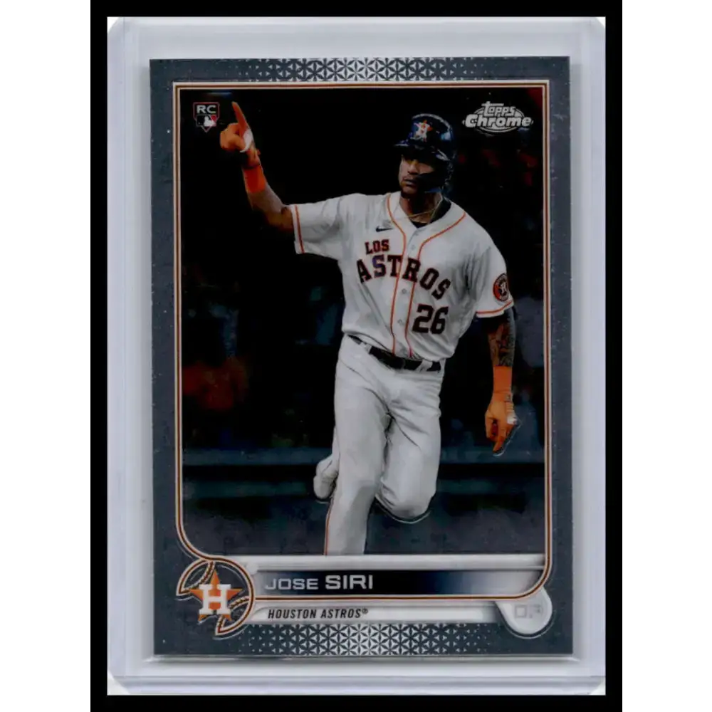 2022 Topps Chrome #204 Jose Siri NM-MT Houston Astros Baseball Card - Baseball Card Single