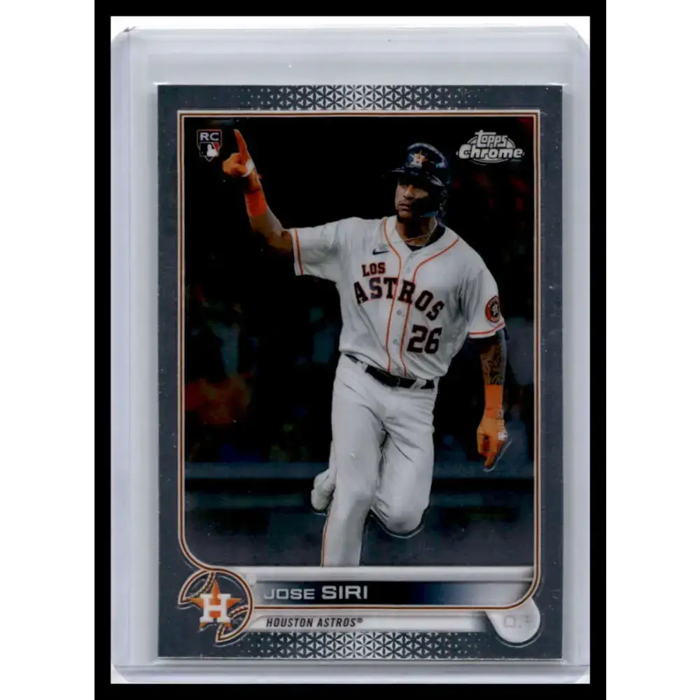 2022 Topps Chrome #204 Jose Siri NM-MT Houston Astros Baseball Card - Baseball Card Single