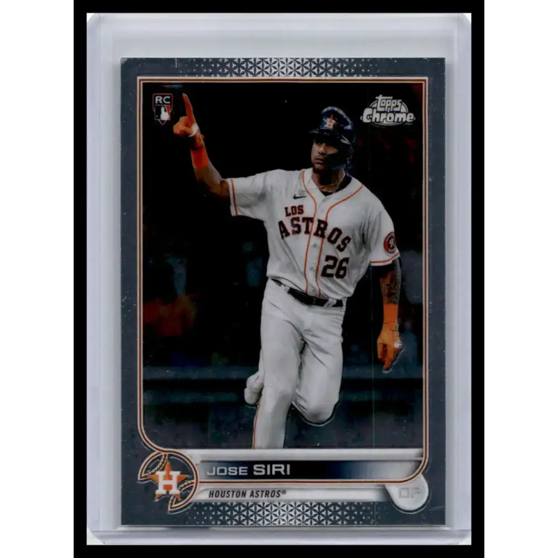 2022 Topps Chrome #204 Jose Siri NM-MT Houston Astros Baseball Card - Baseball Card Single