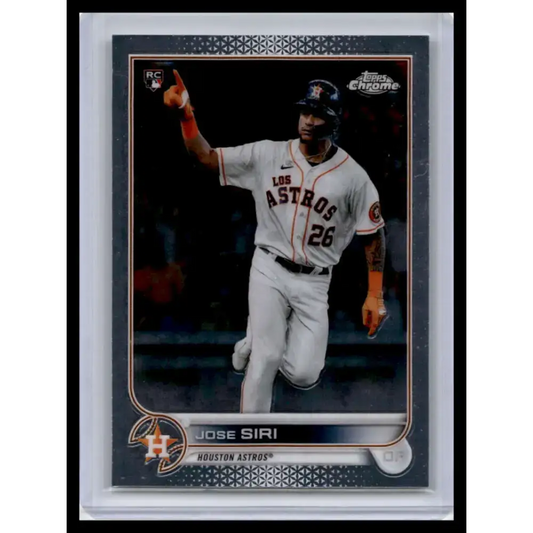 2022 Topps Chrome #204 Jose Siri NM-MT Houston Astros Baseball Card - Baseball Card Single