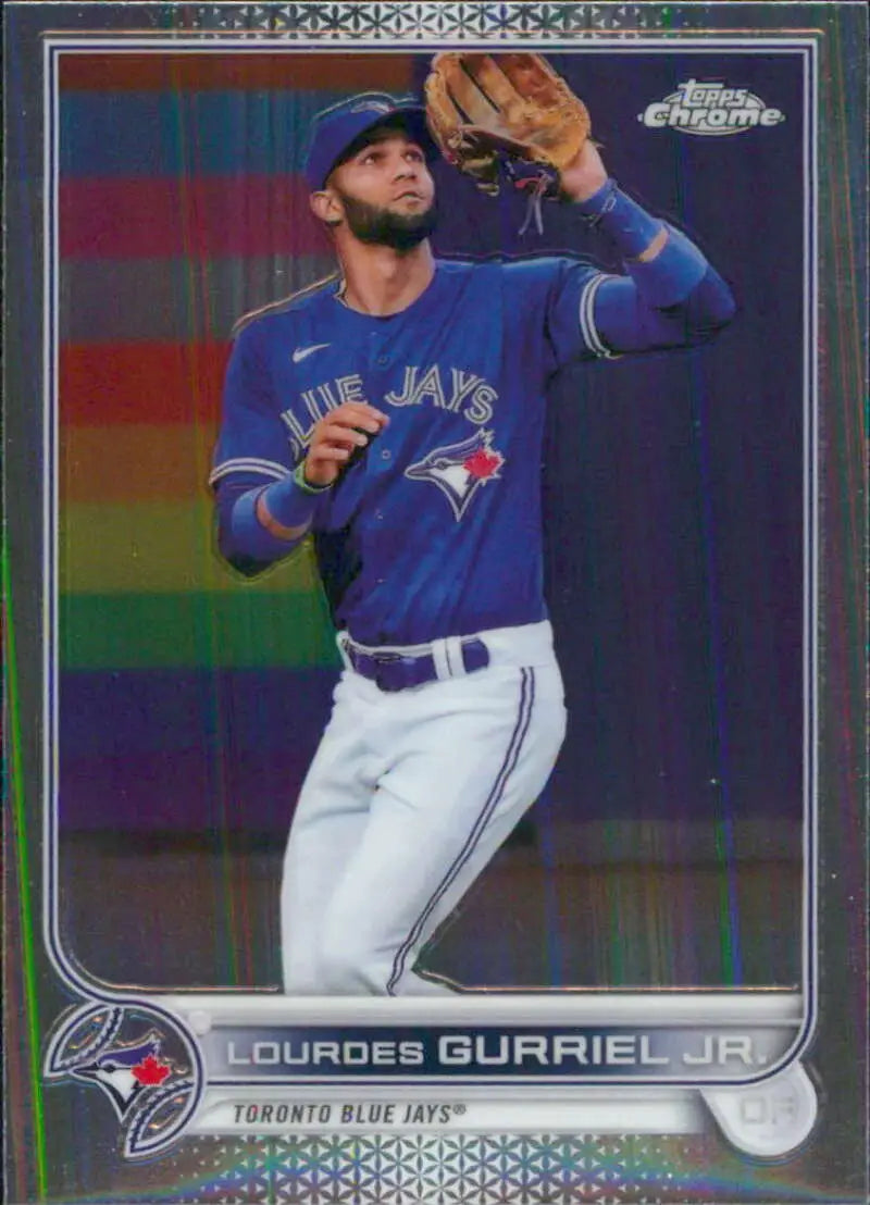 2022 Topps Chrome #206 Lourdes Gurriel Jr. NM-MT Toronto Blue Jays Baseball Card - Baseball Card Single