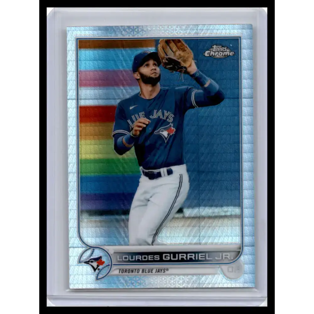 2022 Topps Chrome #206 Lourdes Gurriel Jr. NM-MT Toronto Blue Jays Baseball Card - Baseball Card Single