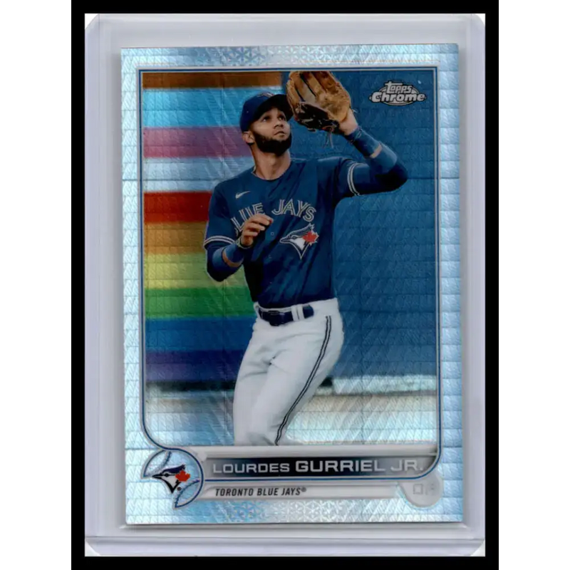 2022 Topps Chrome #206 Lourdes Gurriel Jr. NM-MT Toronto Blue Jays Baseball Card - Baseball Card Single