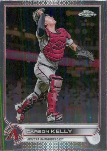 2022 Topps Chrome #215 Carson Kelly NM-MT Diamondbacks ID:51621 - Baseball Card Single