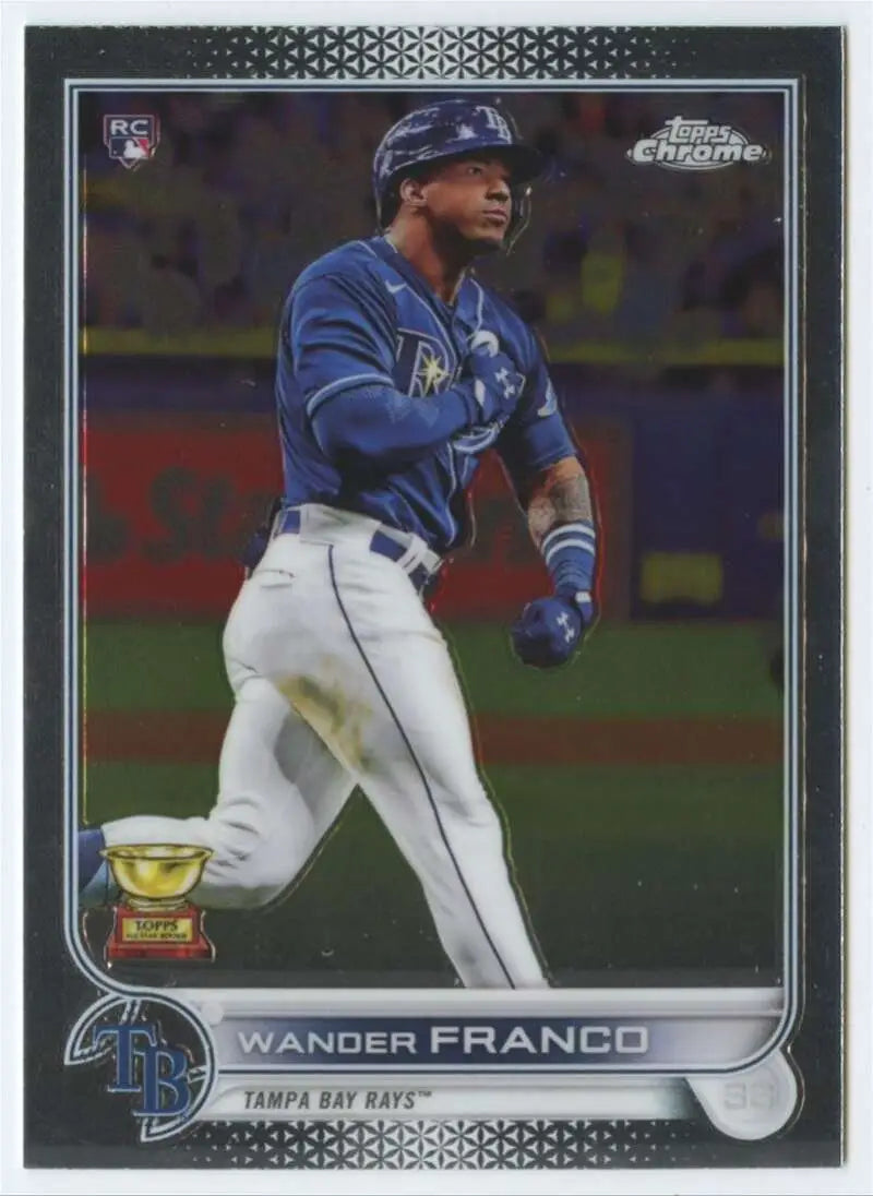 2022 Topps Chrome #35 Wander Franco NM-MT RC Rookie Tampa Bay Rays Baseball Card