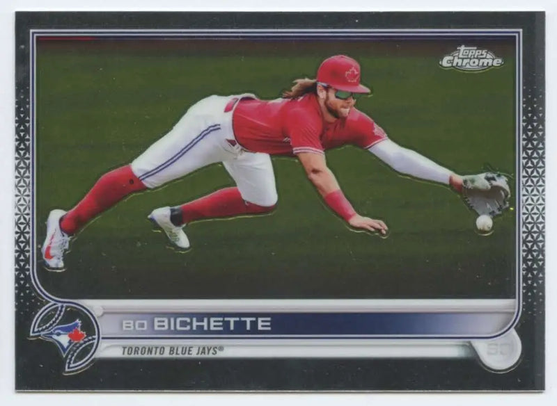 2022 Topps Chrome #38 Bo Bichette NM-MT Toronto Blue Jays Baseball Card - Baseball Card Single